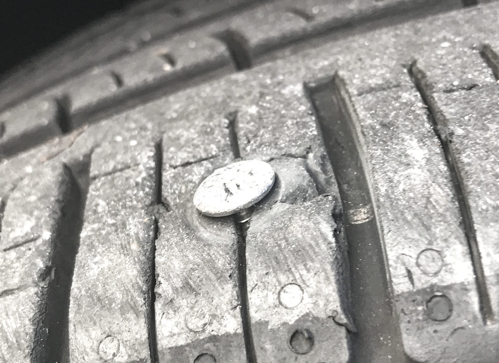 Photo: Tony Webster (recoloured) - CC BY 2.0, https://creativecommons.org/licenses/by/2.0/ Puncture Repairs at Precision Tyre & Alignment